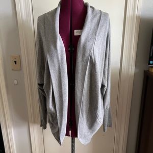 Oversized cozy grey sweater